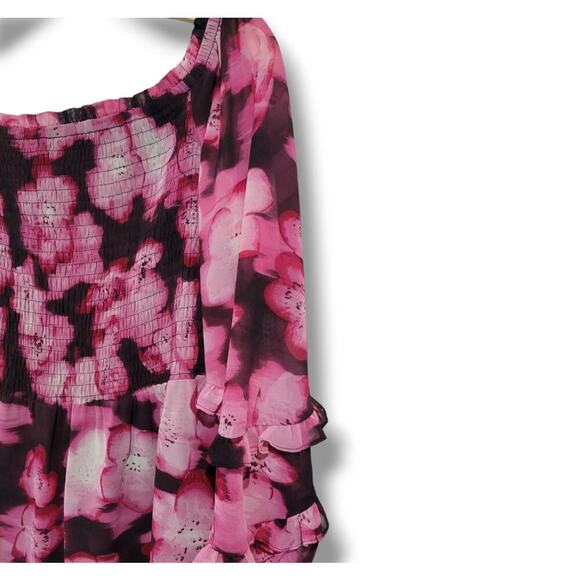 Bar III Women's Smocked Off-The-Shoulder Mini Dress - large - Picture 2 of 8